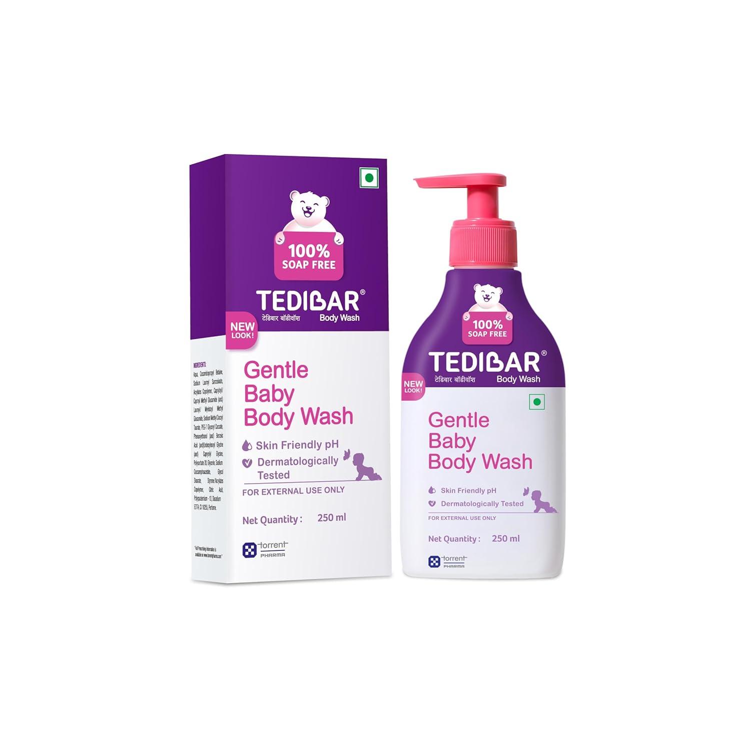 Tedibar Gentle Baby Body Wash 250ml