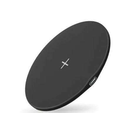 Wireless Charger 15W Type-C Fast Charging Pad Ultra-thin Round Mobile Phone Charger