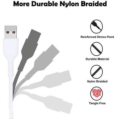 Champion USB A to Type-C 3Amp Data Sync & Fast Charging Cable PVC for all Android & USB Type-C Devices