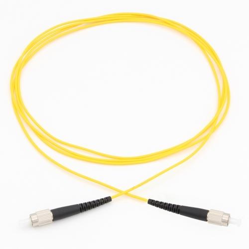 FC to FC Single Mode Simplex Fiber Optical Cable,Jumper Patch Cord for video transmission, multimedia applications, and premise networking (3m)
