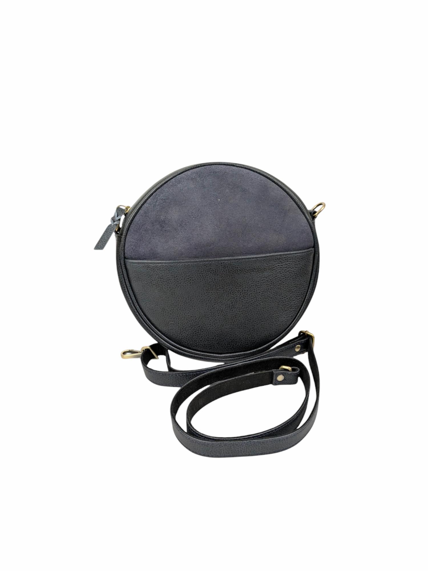 Ladies Sling Bag Round Blue Color