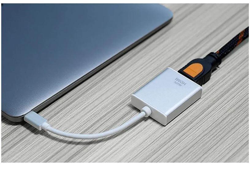 Type C to HDMI Converter adapter , HDMI 4K, Compatible with MacBook | Windows Laptop | iPad Air | Microsoft Surface