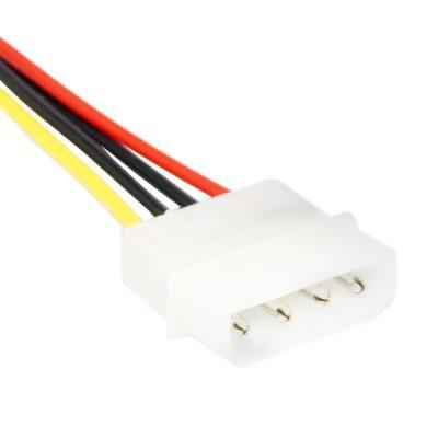 4 Pin Molex to SATA Power Cable Adapter for Internal Hard Disk Drive