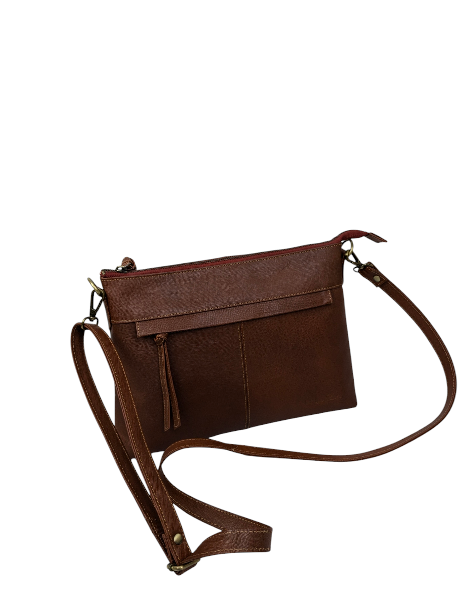 Ladies Sling Bag Tan