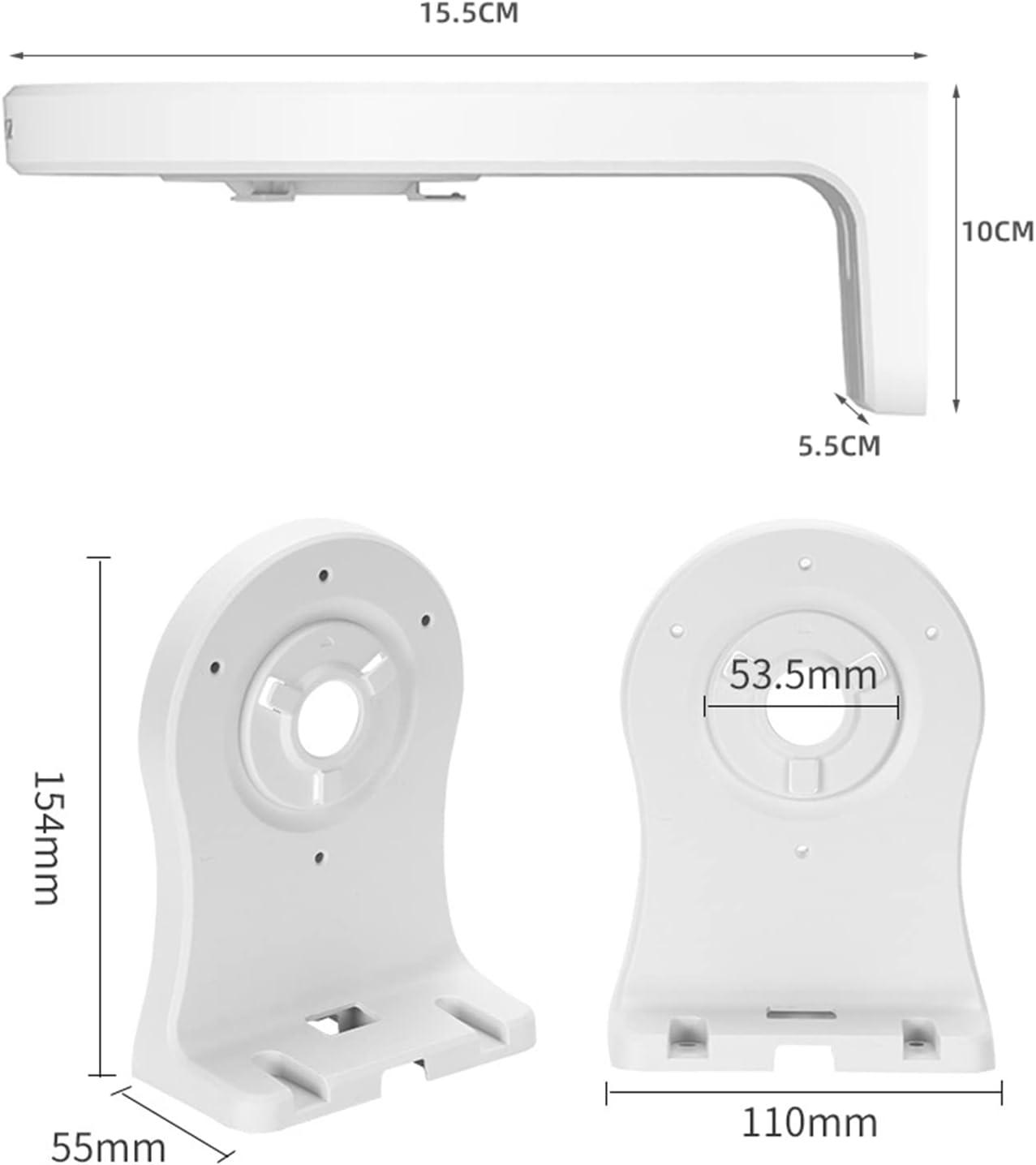 PVC Indoor & Outdoor Wall Mount L-Type | Mounting Bracket Specially Designed to be Compatible with EZVIZ C6 Series & C4 Series Smart CCTV Security Cameras