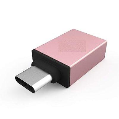 USB A (F) to Type C (M) OTG Connector Converter Adapter ,Compatible with Raspberry Pi 4 , Type C Devices ,Smartphone, Laptops, Tablets, Chargers, MacBook