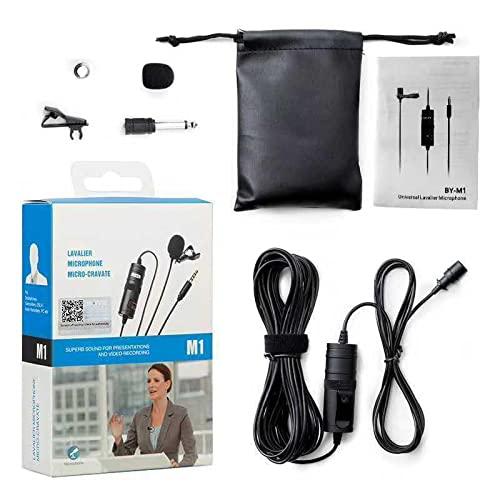 Boya Collar Mic | Auxiliary Omnidirectional Lavalier Condenser Microphone