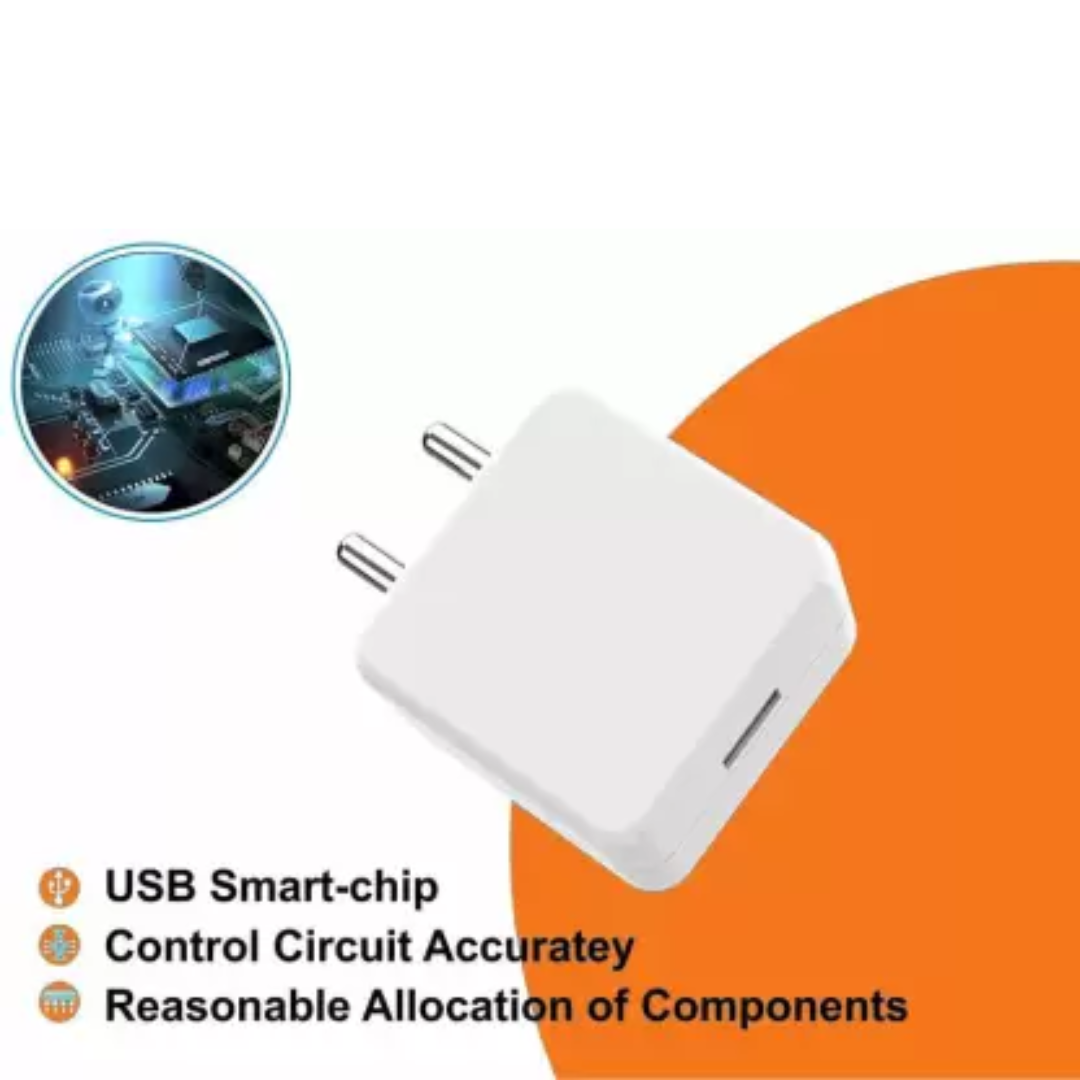 Champion 20W Charging Wall Adapter | High-Speed Charger for iPhone, Android & USB-C Devices (White)