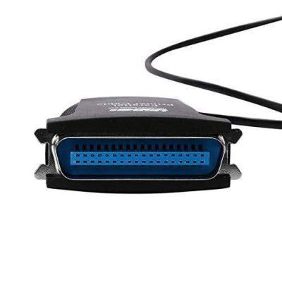 USB A to 36-Pin Female Parallel Printer Cable Adapter , Universal Serial Bus IEEE 1284 Female Port Printer Adapter Cable for PC Notebook