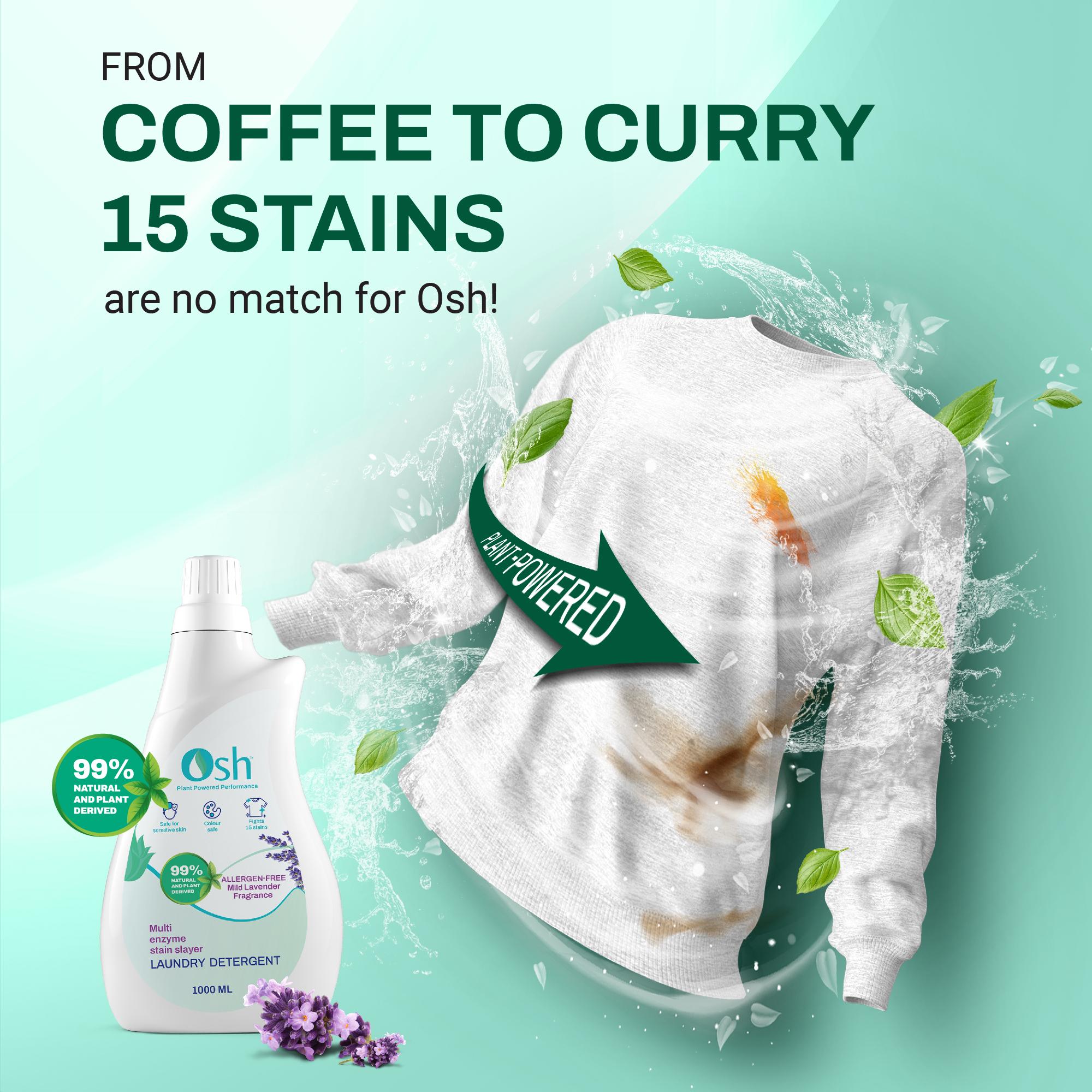 OSH LAUNDRY DETERGENT 1000ML WITH SHRINK SLEEVES