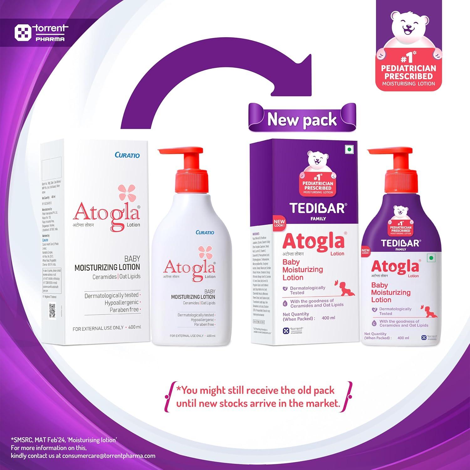Atogla Baby Moisturizing Lotion 400ml